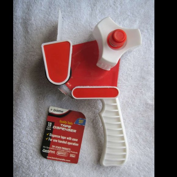Heavy Duty 10" Tape Dispenser Family Maid Quality Tools Packaging Rolls Boxing - Picture 1 of 5